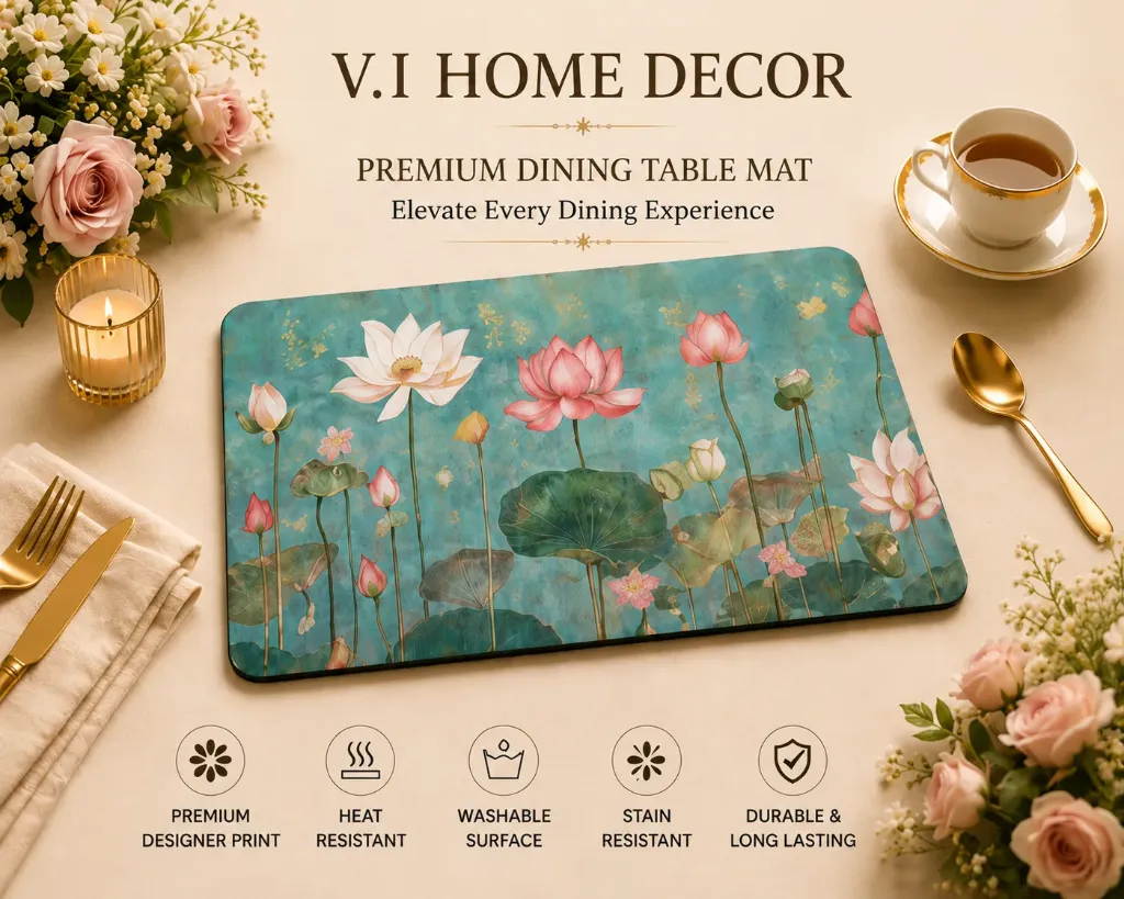VI Lotus Serenity MDF Table Mat