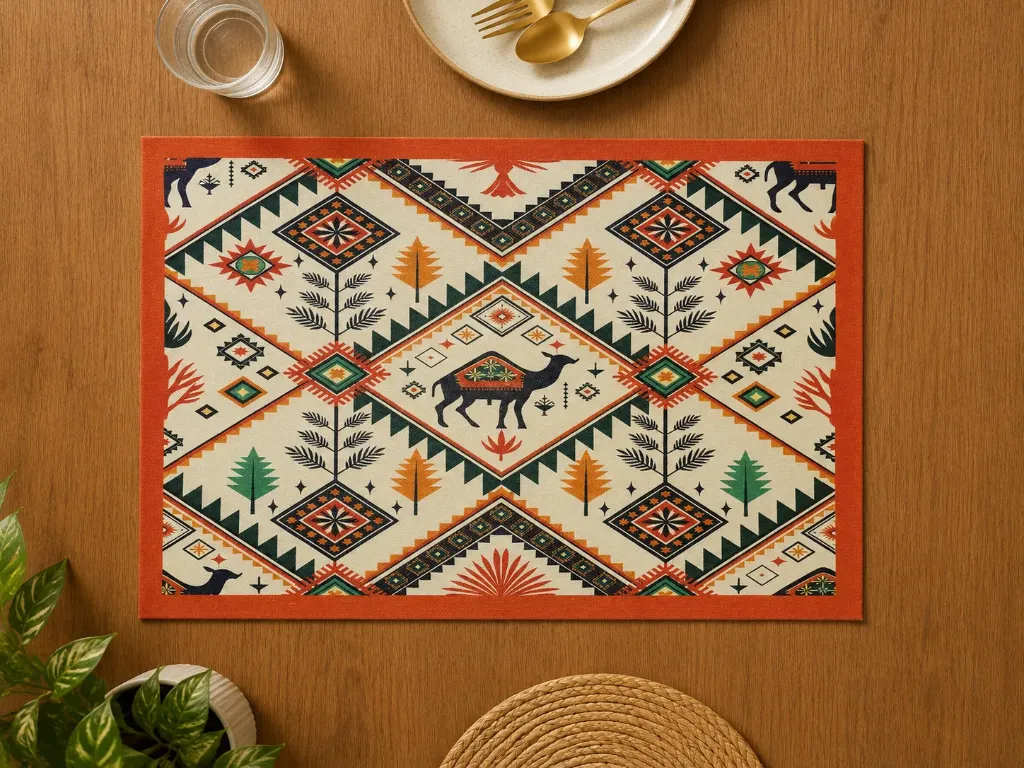 VI Desert Heritage Disposable Table Mat