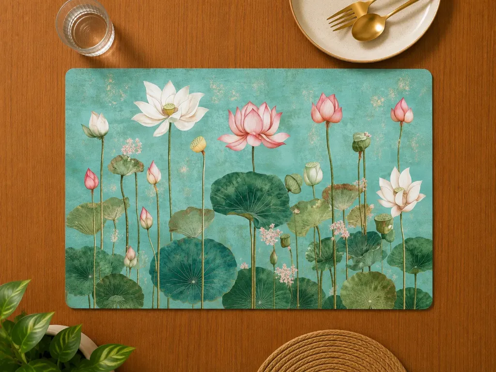 VI Lotus Serenity Disposable Table Mat